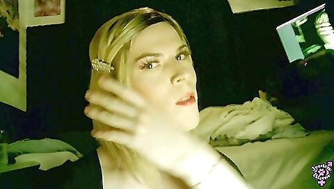 Jessica Bloom Sissy Milking & Cum Swallowing With Multiple Dildos Anal Orgasms